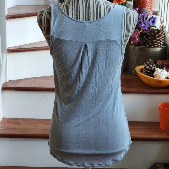 Express Women's Gray Sleeveless Top S - Picture 4 of 5